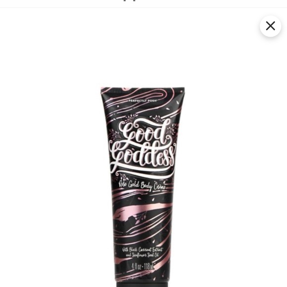 ❣️SALE❣️~$10~Perfectly Posh~Good Goddess~Rose Gold Body Crème~New and Sealed - Picture 5 of 8